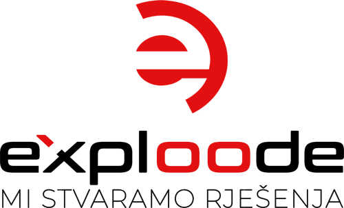 Exploode d.o.o. logo – Mi stvaramo rješenja